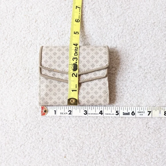 VTG beige print wallet - Picture 7 of 8